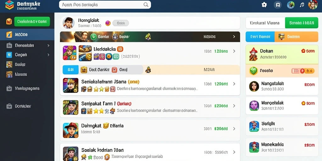Sistem reward yang menarik dan menguntungkan.