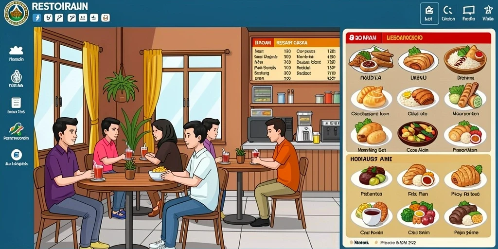 Grafik yang memukau dan penuh warna.