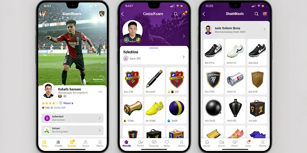 Fitur kompetisi yang memungkinkan bersaing secara global.