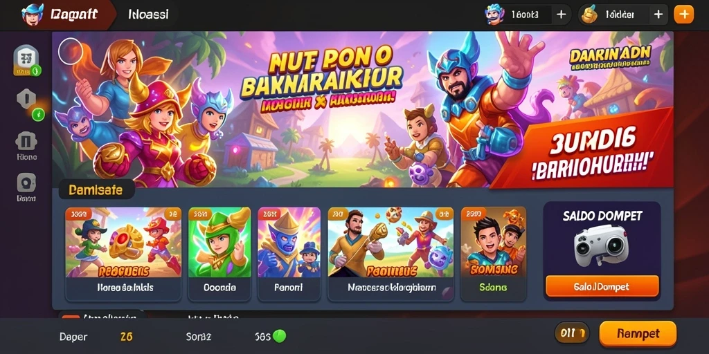 Bonus menarik untuk pengguna baru yang mendaftar.
