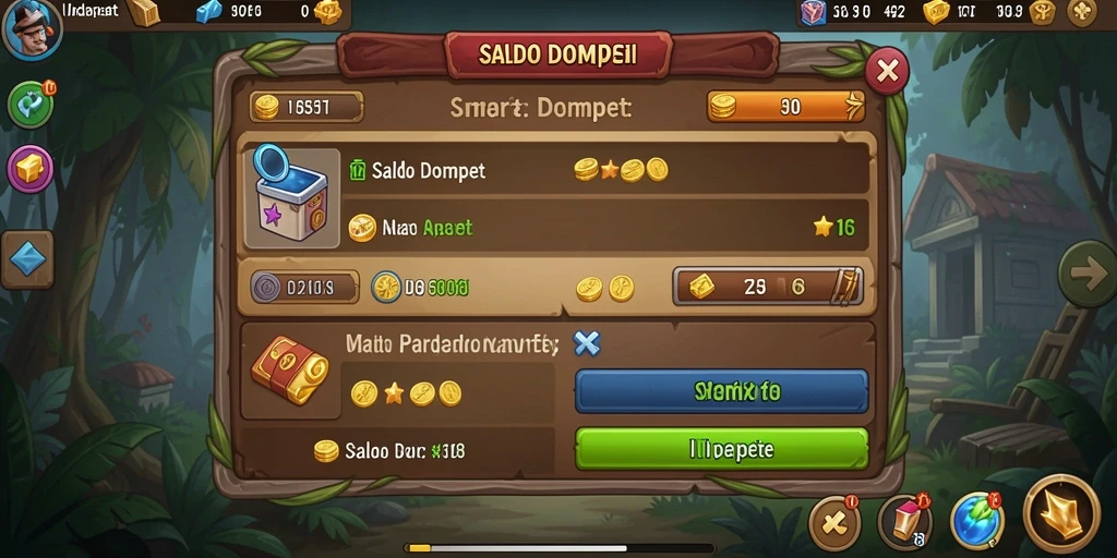 Screenshot menunjukkan salah satu level dengan grafis yang memukau.