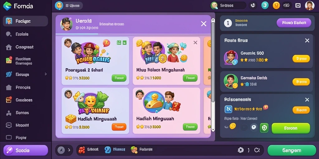 Mudah dinavigasi dan dimainkan oleh semua usia.