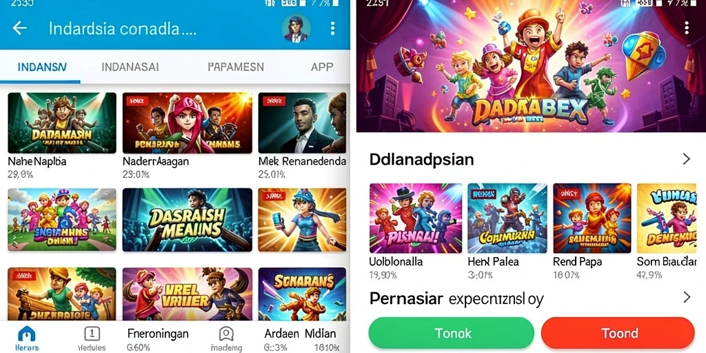 Grafis detail yang membuat pengalaman bermain lebih hidup.