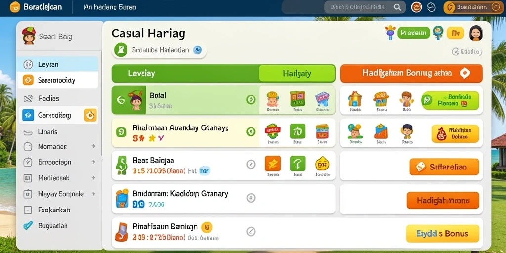 Tantangan setiap level semakin menegangkan.
