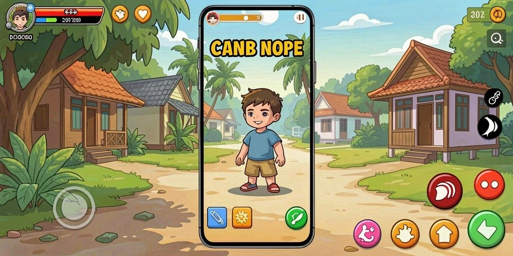 Tangkapan layar fitur multiplayer yang mendebarkan.