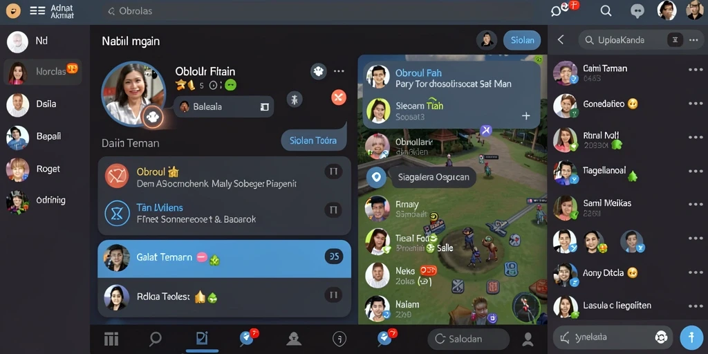 Mode multiplayer yang seru untuk tantangan bersama teman.